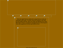 Tablet Screenshot of christthelightchurch.org